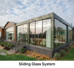 sliding glass systems from the outside