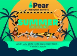 reprear summer discount banner thats available until 30 September
